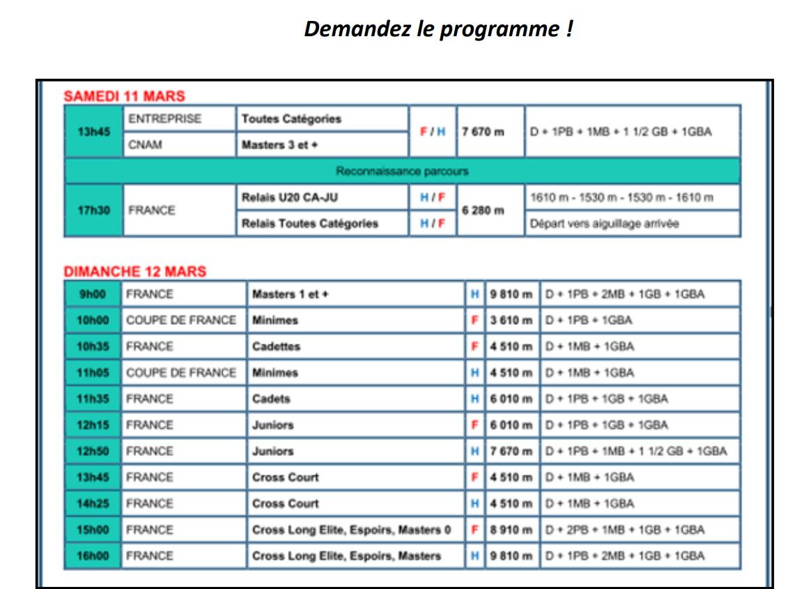Programme